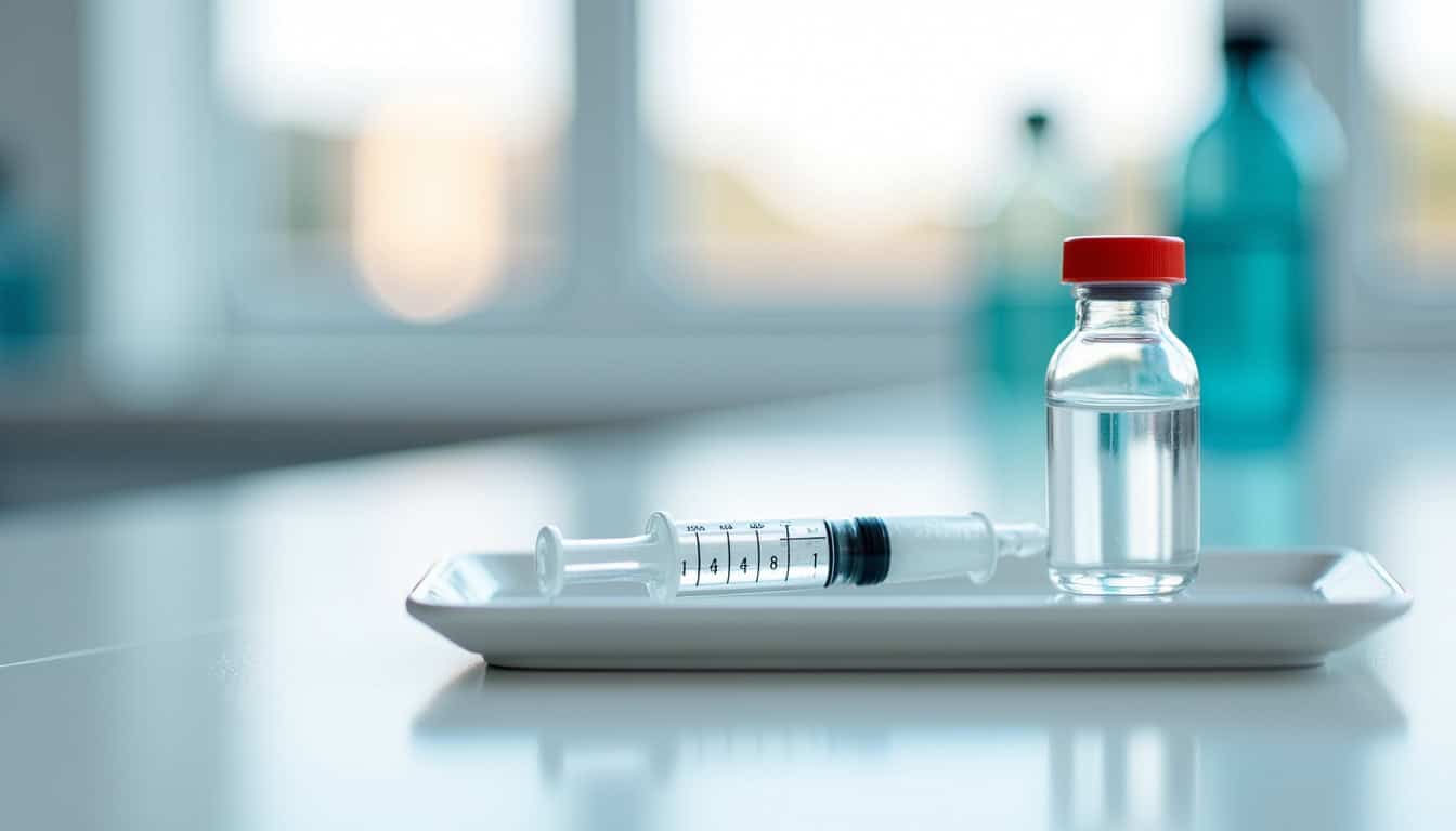 Flacon de Cytopoint et seringue prête à l