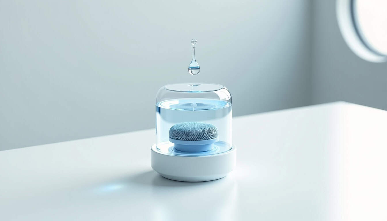 Diffuseur d'arômes avec vapeur d'eau, appareil de relaxation et bien-être.